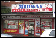 Midway Halal Meat Stores, 42-44 Wilmslow Road, Rusholme, Manchester, M14 5TQ.